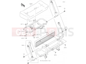 KAWASAKI Mule SX (KAF400PNSNN) Seat