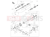 KAWASAKI Mule SX (KAF400PNSNN) Drive Shaft Front