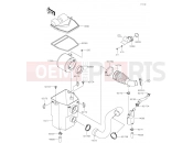 KAWASAKI Mule SX (KAF400PNSNN) Air Cleaner