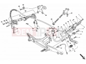 DUCATI Monster 600 REAR BRAKE SYSTEM » BRAKING SYSTEM
