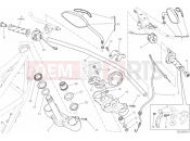 DUCATI 2017 Scrambler Icon HANDLEBAR AND CONTROLS