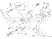 DUCATI 2024 STREETFIGHTER V2 FOOTRESTS, RIGHT