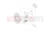 Triumph 2013 THUNDERBIRD Rear Brake Caliper & Disc