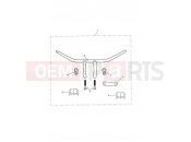 Triumph 2013 THUNDERBIRD Handlebar, T, Chrome, Kit