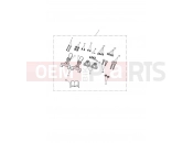 Triumph 2013 THUNDERBIRD Adjustable Passenger Footboard Hardware Kit