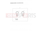 Triumph 2013 THUNDERBIRD Chrome Cable Guide, 25.4mm