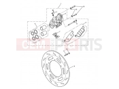 Triumph 2016 SCRAMBLER EFI Front Brake Caliper & Discs