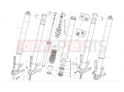 DUCATI 2012 Diavel Chromo Front forks