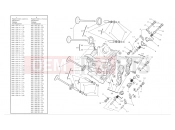 DUCATI 2012 Diavel Chromo Horizontal cylinder head
