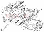 DUCATI Superbike 748 SPS REAR SHOCK ABSORBER » SWING ARM