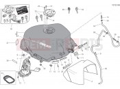 DUCATI Supersport 950 S Fuel tank