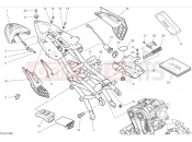 DUCATI Supersport 950 S Rear subframe & manual