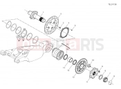 DUCATI 2024 Panigale V4 SP2 Rear wheel spindle