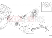 DUCATI 2024 Panigale V4 SP2 Front sprocket & chain