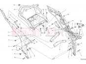 DUCATI 2024 Multistrada V2 Rear subframe