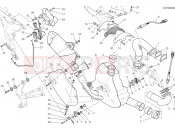 DUCATI 2024 Multistrada V2 Exhaust system