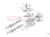 DUCATI 2024 Multistrada V2 Vertical cylinder head timing