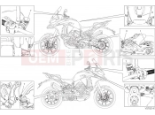 DUCATI Multistrada V4 S Full Warning Labels (JAPAN ONLY)