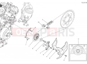 DUCATI Multistrada V4 S Full Front Sprocket & Chain