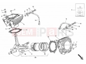 DUCATI 1998 Monster 900 CYLINDER - PISTON » ENGINE CASE