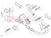 DUCATI 2024 Multistrada V4 RS Exhaust manifold (JPN/CDN/AUS/CAL)