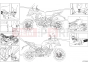DUCATI 2024 Multistrada V4 Rally Positioning plates
