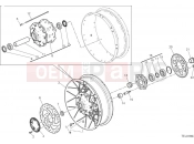 DUCATI 2024 Multistrada V4 Rally Rear wheel