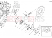 DUCATI 2024 Multistrada V4 S Front sprocket & chain