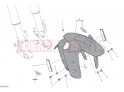 DUCATI 2024 Multistrada V4 S Front mudguard