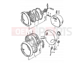 20 - HEADLAMP (A100-4,K,L) - Suzuki A100 L (1990)
