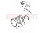 21 - HEADLAMP (A100M,N) - Suzuki A100 L (1990)
