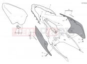 DUCATI 2024 Panigale V4 Pillion seat