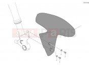 DUCATI 2024 Panigale V4 Front mudguard