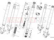 DUCATI 2024 Panigale V4 Front fork