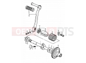 SUZUKI A100 M (1991) 13 - KICK STARTER