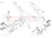 DUCATI 2022 Multistrada V4 S Footrests Rear