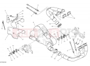 DUCATI 2022 Multistrada V4 S Exhaust Pipe Assembly