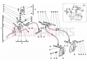 DUCATI Monster 900 Cromo FRONT BRAKE SYSTEM » BRAKING SYSTEM