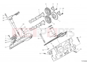 DUCATI Diavel V4 Rear cylinder head timing
