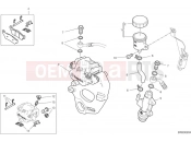 DUCATI 2024 DesertX Rear brake system