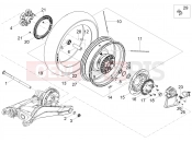 Rear wheel - Motoguzzi V85 TT 850 (EU, GSO) 2021