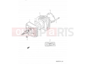 SUZUKI AD50W M (1991) Address 1 - CYLINDER
