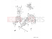 SUZUKI AD50W M (1991) Address 2A - CRANKCASE (MODEL K E06)