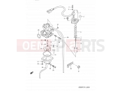 SUZUKI AD50W M (1991) Address 5A - CARBURETOR (MODEL K E06 ~E.NO.211604)