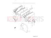 SUZUKI AD50W M (1991) Address 6 - AIR CLEANER (MODEL L E41 ~E.NO.211604)