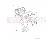 SUZUKI AD50W M (1991) Address 6C - AIR CLEANER (MODEL M/MODEL R:41)