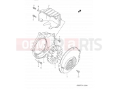 SUZUKI AD50W M (1991) Address 9A - COOLING FAN (MODEL M)