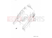 SUZUKI AD50W M (1991) Address 26A - FRAME COVER (E06)