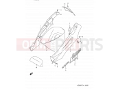 SUZUKI AD50W M (1991) Address 26B - FRAME COVER (MODEL M E41,P09,E94)