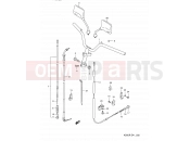 SUZUKI AD50W M (1991) Address 32 - HANDLE BAR (MODEL L E41)